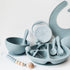 Babeehive Goods Bowls | Stress-Free, Mess-Free Mealtime | Food-Grade Silicone | Sturdy Suction Bowl and Soft Silicone Spoon | Soft, Flexible Silic...