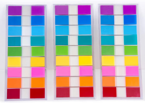 540 Pieces Transparent Sticky Notes Page Markers Book Tabs Sticky Note Tabs Sticky Page Tabs, Pop Up Index Tabs, Tabs for Annotating Books...