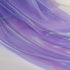 Sheer Iridescent Organza Fabric 58 Inches Wide - 5 Yards Precut - Shinny Wedding Party Decor Fairy Costume Voile Doll Clothes Sewing - Purple...