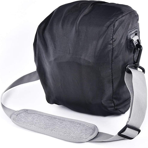 FOSOTO Compact DSLR Camera Bag Shoulder Crossbody Case Compatible for Canon EOS Rebel T6 T7 T8i T100 SL3 XTi 4000D 2000D Nikon D5600 D3400 D3500 P...