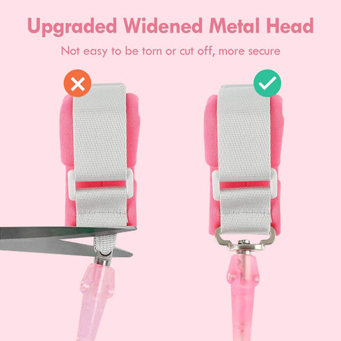 Lehoo Castle Upgraded Anti Lost Wrist Link, Kid Harness with Induction Lock, Safety Wrist Leash for Toddlers, Kids Backpack Leash, Child Leash Har...