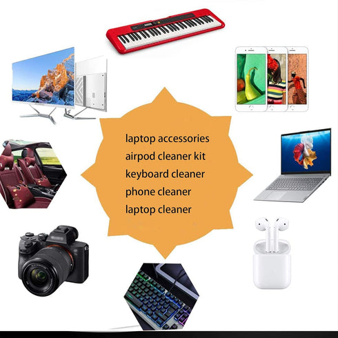 Cleaning Soft Brush Keyboard Cleaner 5-in-1 Multi-Function Computer Cleaning Tools Kit...