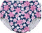 Green Sprouts Baby Girls Pull-Up Reusable and Toddler Swim Diaper, Navy Blooms, 2-3T US...
