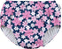 Green Sprouts Baby Girls Pull-Up Reusable and Toddler Swim Diaper, Navy Blooms, 2-3T US...