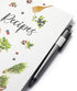 OUTSHINE Blank Recipe Book to Write in Your Own Recipes 6x9 Fresh Greens, Recipe Book,Recipe Binder, Recipe Book Blank, Recipe Notebook, Cookbook ...