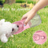 Dog Water Bottle, Leak Proof Portable Puppy Water Dispenser with Drinking Feeder for Pets Outdoor Walking, Hiking, Travel (12OZ, Pink)...