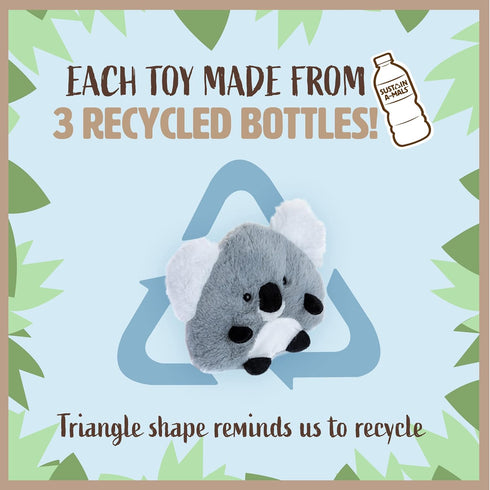 KIDS PREFERRED Sustain a-mals Dune The Koala Stuffed Animal Plush, Made with Recycled Materials...