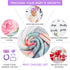 SPOKKI 6 PCS Baby Monthly Milestone Blanket Girl, 60''x40''Fleece Monthly Blanket Newborn with Headband for Photography Background Prop and Mom Nu...