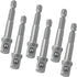 6 Packs 1/4 Inch Impact Grade Socket Adapter Set, 1/4 Hex Shank Square Socket Bit Adapter for Cordless Drills & Screwdrivers...