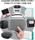Memoking Travel Case for M220 M200 Label Maker T02 Sticker Printer,Case for M110 M200 M220 M221 Label Printer - Storage Holder Tape Paper Roll & U...