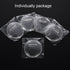 Aboat 25 Sets Design a Button Clear Acrylic Button Badges Kit with Pins for DIY Crafts and Craft Activities (2.36 Inch)...