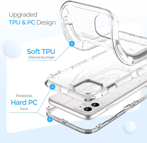 ORIbox Case Compatible with iPhone 13 Pro, Heavy Duty Shockproof Anti-Fall Clear case......