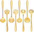 Chengu 8 Pieces Flower Coffee Tea Spoons Stainless Steel Sugar Spoons Tea Party Flower Fancy Tableware Set Stir Bar Creative Stirring Teaspoon, 8 ...