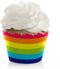 Big Dot of Happiness - Love is Love - Pride Rainbow Party Decorations - Party Cupcake Wrappers - Set of 12...