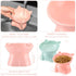 2 Pcs Plastic Elevated Cat Bowls Tilted Cat Food Bowls, Raised Cat Water Bowl Cat Elevated Bowls Kitten Supplies Cat Accessories for Food and Wate...
