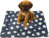 Soft Pad Dog Bed Mat, Thicken Warm, Star Pattern, Reversible, Fluffy Pet Dog Sleeping Mattress, Blue, Medium...