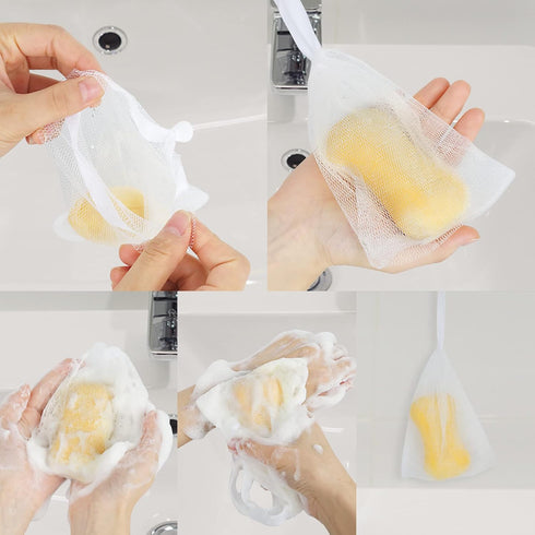 Travel Soap Box,soap Bar Holder Dish Container Case with Soap Bag & Silicone Band,Strong Sealing Leak Proof Portable,Best for Bathroom/Camping/Gym...