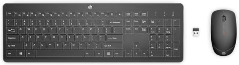 HP 230 Wireless Mouse and Keyboard Combo - 2.4GHz Wireless Connection - Long Battery Life - Durable & Low-Noise Design - Windows & Mac OS - Adjust...