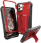 ExoGuard for iPhone 11 Pro Max Case, Rubber Shockproof Full-Body Cover Case Built-in Screen Protector with Kickstand for iPhone 11 Pro Max (Red)...