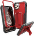 ExoGuard for iPhone 11 Pro Max Case, Rubber Shockproof Full-Body Cover Case Built-in Screen Protector with Kickstand for iPhone 11 Pro Max (Red)...
