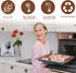 Silicone Dehydrator Trays Reusable Nonstick Silicone Tray Liner Compatible with Cosori CP267-FD Multi-purpose Silicone Trays for Fruit Vegetables ...