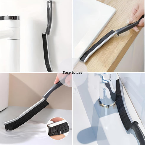 3 Pcs Hard Bristle Crevice Cleaning Brush. Multifunctional, These Brushes are Designed for Various Household tasks Like. Home, Kitchen, Window, Ba...