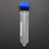 uxcell 10 Pcs 45ml Plastic Centrifuge Tubes with Screw-on Cap, Polypropylene Graduated Micro Centrifuge Tube, Conical Bottom, Blue, Storage Contai...