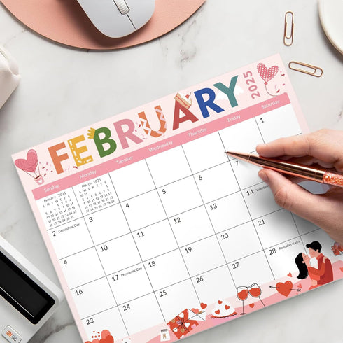Magnetic Calendar for Refrigerator, 8'' x 10'' Fridge Calendar Runs from May 2024 Until December 2025, 20 Months Refrigerator Calendar for Home, O...
