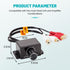 Universal Car Amplifier RCA Level Controller, Car Audio Bass Control Knob, Sub Amp Volume Control Cable for Car, Motorcycle, Speakers, Home Theate...