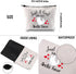 G2TUP Arctic Foxes Gift Who Loves Arctic Foxes Makeup Bag Arctic Foxes Lover Cosmetic Bag Arctic Foxes Themed Gift Zipper Travel Bag (Who Loves Ar...