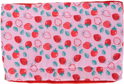 Reptile Sleeping Bag Soft Warm Bearded Dragon Bed Bearded Dragon Blanket Pet Bed with Pillow for Leopard Gecko Small Pet(Red)...