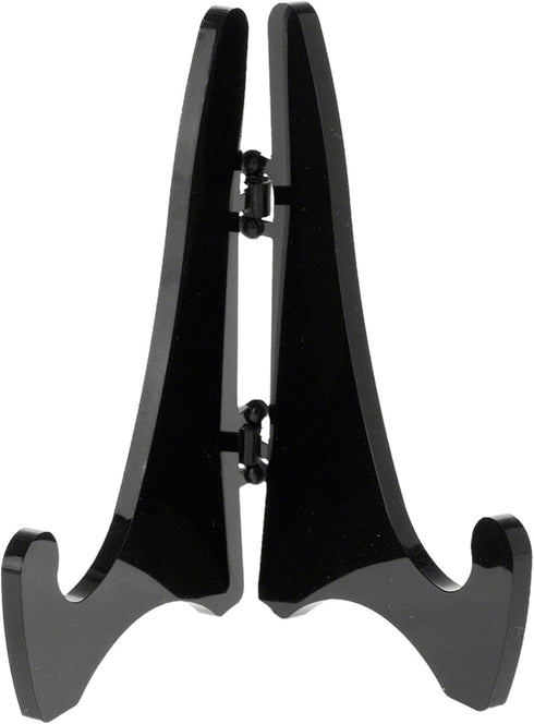 Plymor Black Acrylic Mini Adjustable Folding Display Easel, 2.875" H x 2.125" D (3 Pack)...