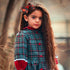 7Rainbows 5.5" Buffalo Plaid Bow Headband Checkered Bow Headbands for Girls Perfect Hair Accessories for Party and Cosplay(Black&Red)...