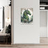 Dragon Wall Art Green Dragon Pictures Wall Decor Dragon Leaf Canvas Nature Painting Modern Artwork Home Decoration for Bathroom Living Room Bedroo...