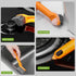 Crevice Cleaning Brush, Hard Bristle Crevice Cleaning Brush, 3 in 1 Cleaning Brushes for Household Use Multifunctional Gap Cleaning Brush for Bath...