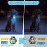 4 Modes Dog Lights for Night Walking, IP68 Waterproof Dog Collar Light, High Capacity Rechargeable Collar Lights for Night Time Clip On, Small and...