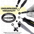 Chapman MFG CM-13 Mini Ratchet, 1/4" Drive, USA Made Stainless Steel Ratchet with 20 Tooth Gear & 18 Degree Working Arc...