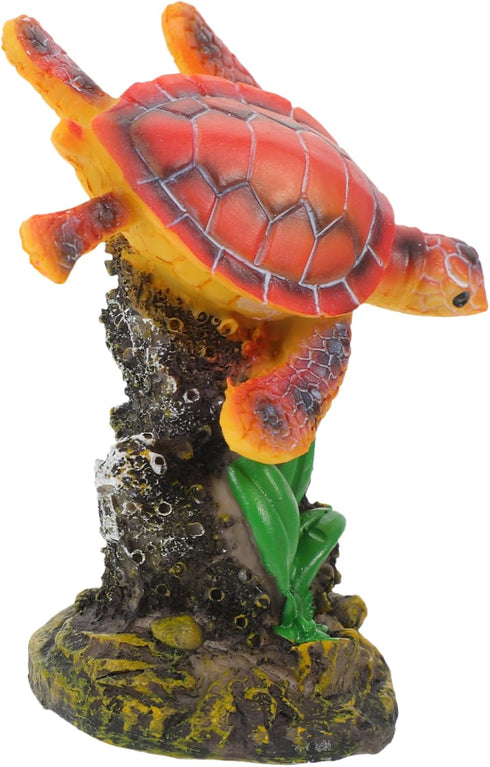 Kisangel Fish Tank Decoration Home Decor Fish Tanks Aquarium Marine Animal Ornament Sea Life Figurine Decorative Marine Animal Marine Animal Mini ...