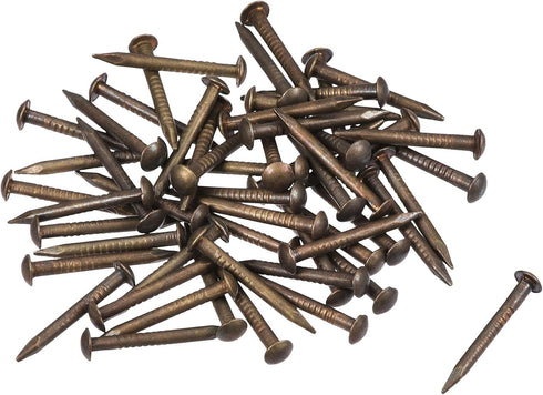 uxcell Small Tiny Brass Nails 1.2x12mm for DIY Wooden Hardware Accessories 50pcs...