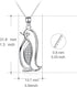 YFN Sterling Silver Penguin Necklace - Penguin Pendant Jewelry for Women Gifts...