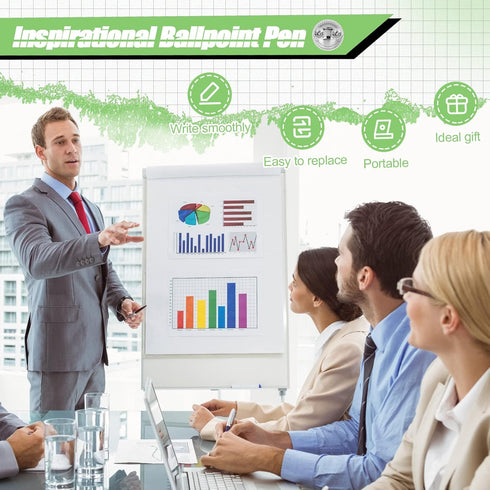 BBTO 12 Pieces Christian Ballpoint Pens with Funny Snarky Quotes, Black Ink, 14.5cm...