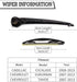 Rear Wiper Arm Blade Nut Set Replacement for Chevrolet Chevy Tahoe Suburban 2007-2014, GMC Yukon denali XL,Cadillac Escalade,Rear Wiper Cover Acce...