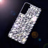 Bonitec Compatible with Galaxy S21 Case 3D Glitter Sparkle Bling Case Luxury Shiny Crystal Rhinestone Diamond Bumper Clear Gems Cute Protective Gi...