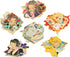 Anime Demon Enamel Pins Set, 5Pcs Anime Character Brooches and Lapel Badges Set, Tanjirou Agatsuma Zenitsu Metal Pins for Backpack Bag Hat Jacket,...