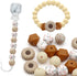 David accessories Silicone Beads 15mm Silicone Beads Bulk Round Hexagon 14mm Silicone Beads for Keychain Pens Lanyards Bracelet Necklace Jewelry M...