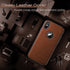 LOHASIC for iPhone Xs Case, for iPhone X Case Slim Thin Premium Leather Luxury PU Anti-Slip Grip Protective Cover for iPhone X XS New (2018) - Bro...