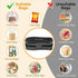 Rechargeable Mini Bag Sealer, 2 in 1 Heat Sealer and Cutter, Vacuum Sealer?Chip Bag Sealer for Snack Chip Plastic Bags, Portable Mini Sealing Mach...