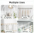 Amazer Shower Curtain Rings, Rust-Resistant Metal Double Shower Hooks for Curtain Rolling Shower Curtain Hooks Rings Shower Rings for Bathroom Sho...