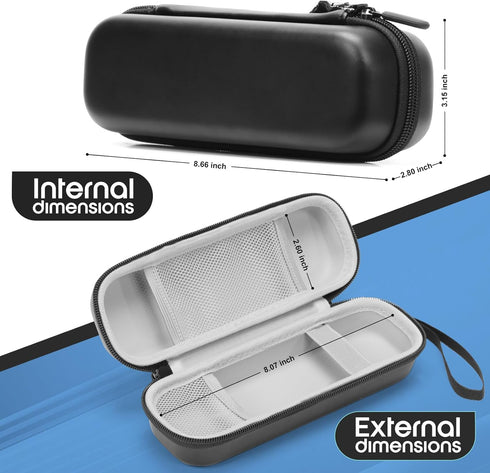 Toothbrush Travel Case Fits for Oral-B Pro 1000 5000 7500 7000 6000 9600 for Philips Sonicare ProtectiveClean 4100 6100 5100 6500 7500 Electric To...