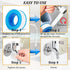 5 Rolls Premium Plumbers Tape, Teflon Tape, Plumbing Tape, Thread Seal Tape for leaks, PTFE Tape, Shower Head, Waterproof Pipe Sealant Tape, Water...